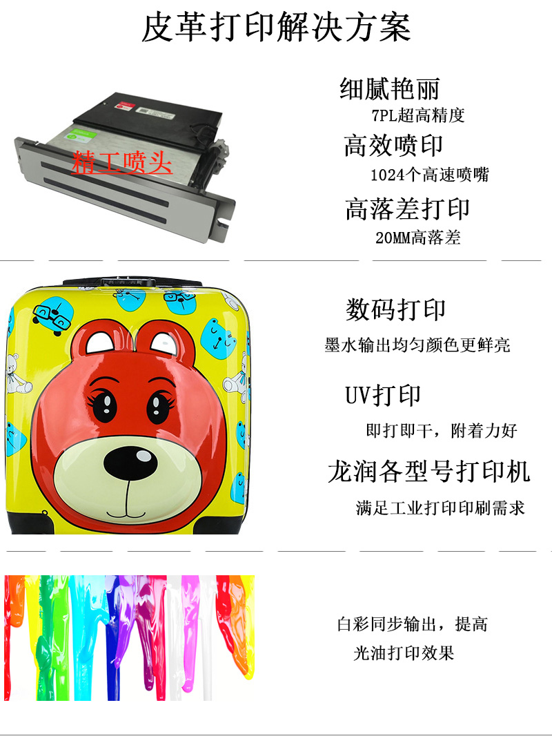 皮革打印解決方案，皮具箱包打印方案